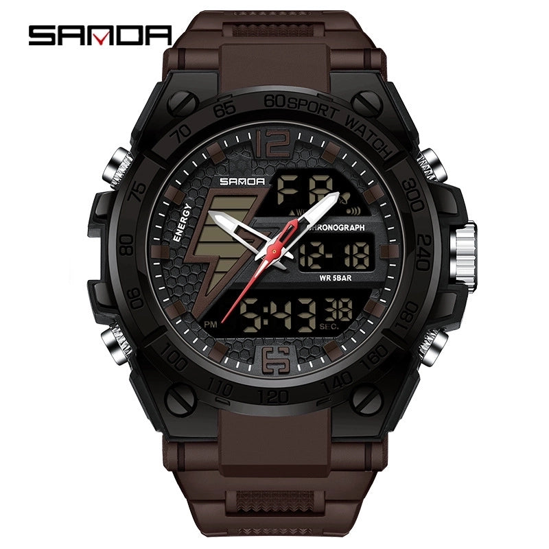 Modern Style Solid Color Electronic Men’s Watches