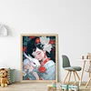 >SALE<Full Embroidery Eco-cotton Thread 11CT Printed Girl Cross Stitch Artwork 40x55cm