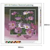 Diamond Painting-5D Full Round Drill Pink Flowers