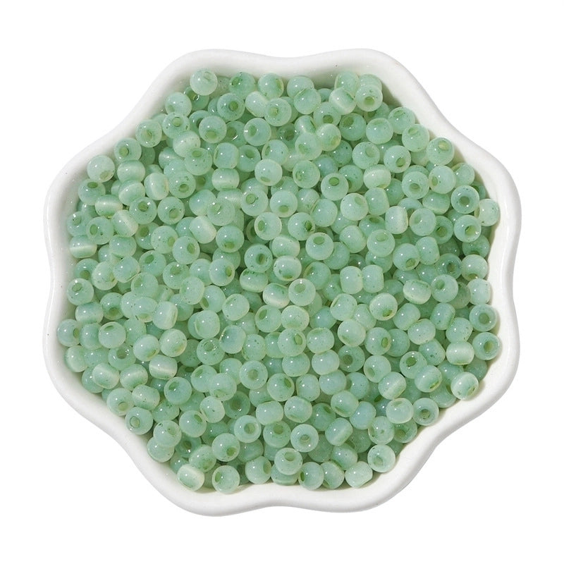 1 Set Diameter 4mm Hole 1~1.9mm Glass Ball Beads