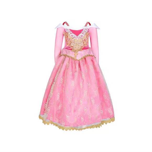 2022 Enchanted Princess Dress for Girls - Autumn/Winter Puffy Skirt | Christmas & Party Gown