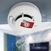 2Pcs Smoke Sensor Alarm with Batteries Sensitive Fire Alarm Smoke Detector