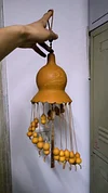 Purely handcrafted wind chime gourds, intangible cultural heritage crafts