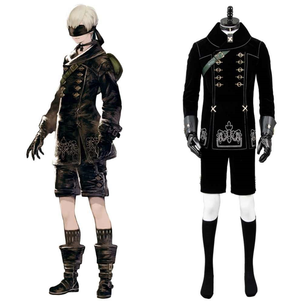 Nier Automata 9S Yorha No 9 Type S Scanner Cosplay Costume
