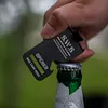 Stainless Steel Gas Canister Hanging Hook with Opener for IGT Camping Table