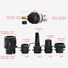Air Valve Conversion Head with Air Valve Nozzles for Inflatables (4-in-1 Set)