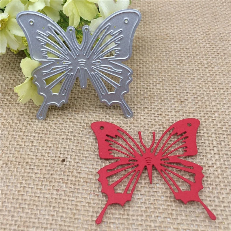 Butterfly Metal Cutting Dies Stencil Scrapbooking Photo Album Card Paper Embossing Craft DIY