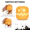 Pumpkin Night Light - Fun and Creative Gift, Atmosphere Light. Rechargeable, Adjustable Brightness And Timer