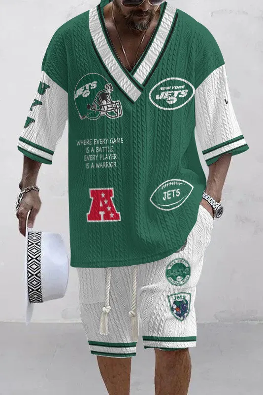 New York Jets
 Limited Edition Top And Shorts Two-Piece Suits