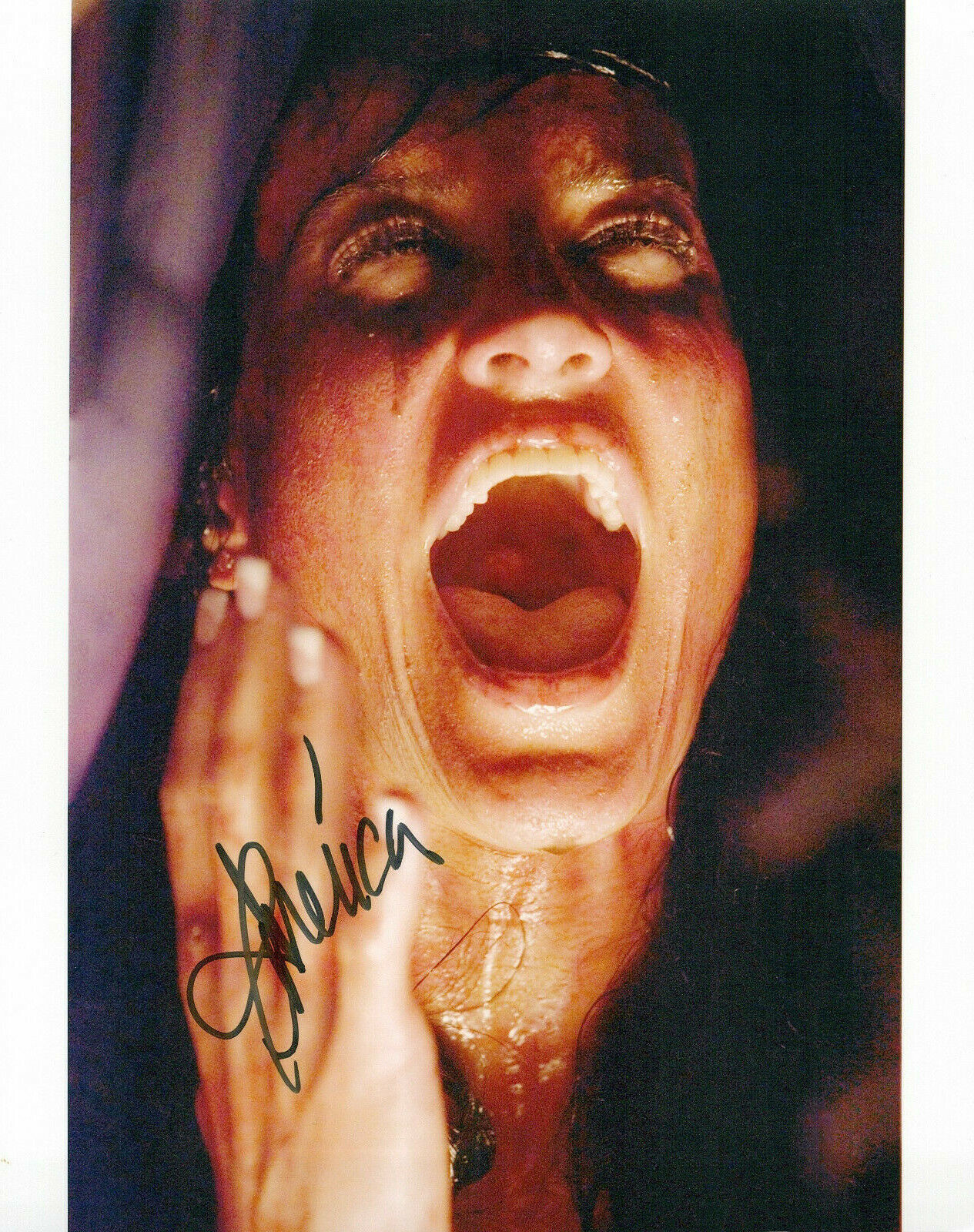 America Olivo Friday The 13th autographed Photo Poster painting signed 8x10 #4 Amanda