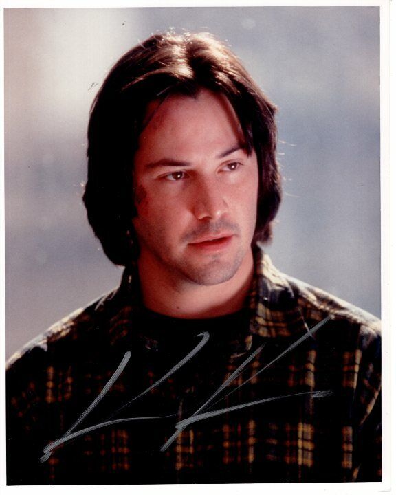 KEANU REEVES signed autographed CHAIN REACTION EDDIE KASALIVICH Photo Poster painting