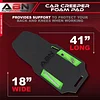 ABN Car Creeper Foam Pad - 41in Racing Mechanic Ground Mat Sliding Car Maintenance Pad with Tool Compartments