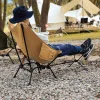 Outdoor Camping Moon Chair Footrest Folding Foot Support Half Lying Footrest Folding Chair Universal Tripod Picnic Light And Portable Outdoor Footstool Suitable For Camping Chair, Beach Chair