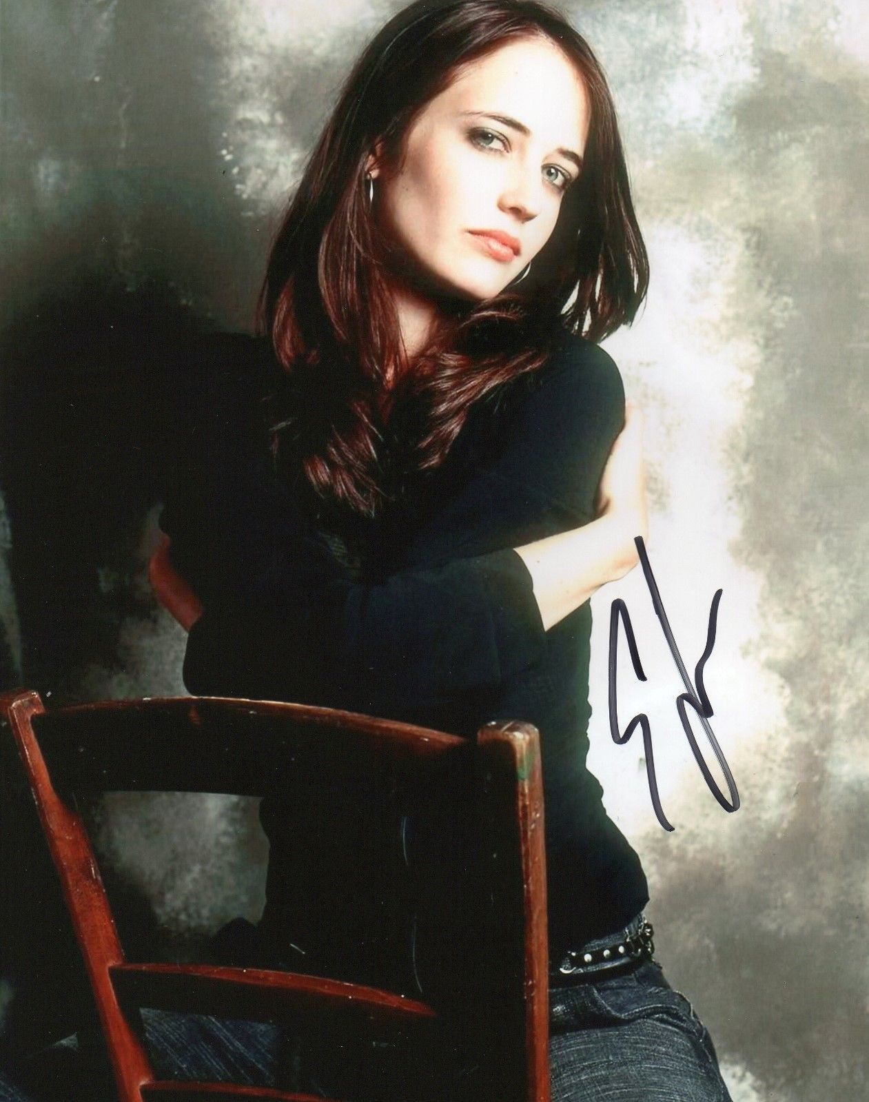 EVA GREEN AUTOGRAPHED SIGNED A4 PP POSTER Photo Poster painting PRINT 16