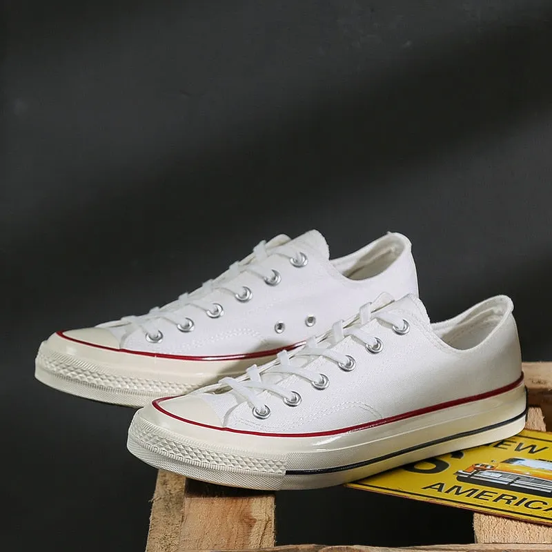 Plus Size 35-44 Spring Summer White Shoes Canvas Women's Flats Female Board Shoes Casual Shoes Fashion 2021 Woman Zapatos Mujer