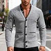💥2025 New Arrivals!Men's V-neck Cardigan Casual Knit Jacket for Autumn and Winter