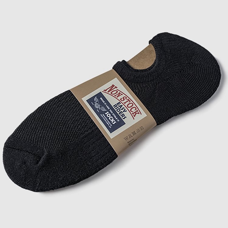 Solid Color Low Top Cotton Terry Bottom Crew Socks