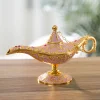 Handmade Enamel Alloy Aladdin Magic Lamp
