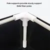 Portable Shower Pan with Drain Hose Foldable Shower Base for Indoor and Outdoor