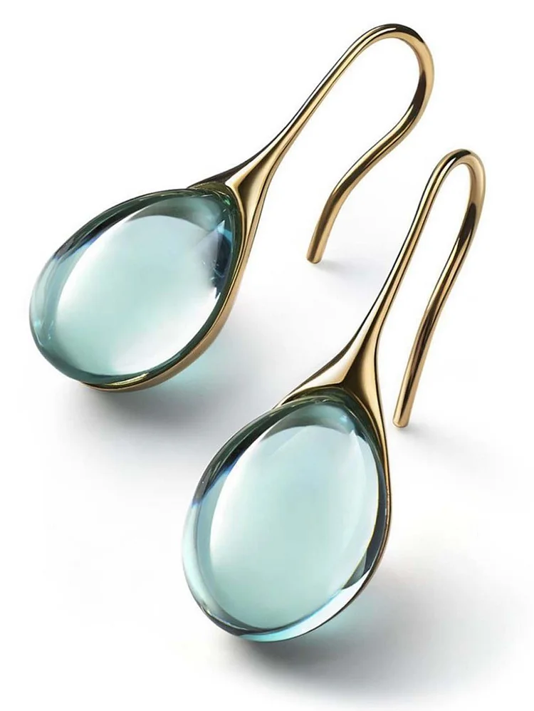 Opal Decor Multicolor Glamorous Gemstone Earrings socialshop