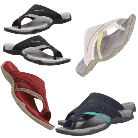 Women's Wide Flip Flops for Bunions