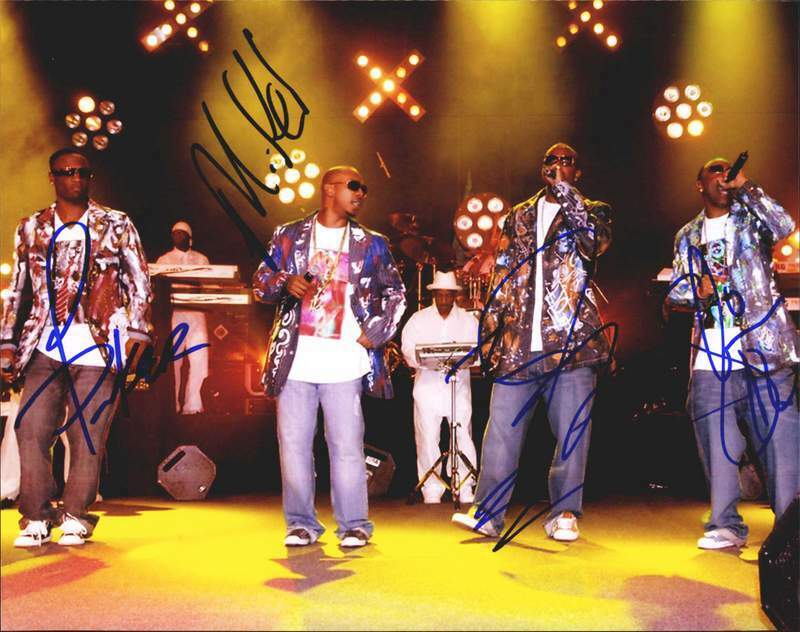 112 authentic signed rap 8x10 Photo Poster painting W/Certificate Autographed (A00553)