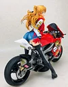 1/6 Scale Motorcycle Asuka Langley Soryu & Rei Ayanami - (EVA) Neon Genesis EVAngelion Statue - ljstoy Studios