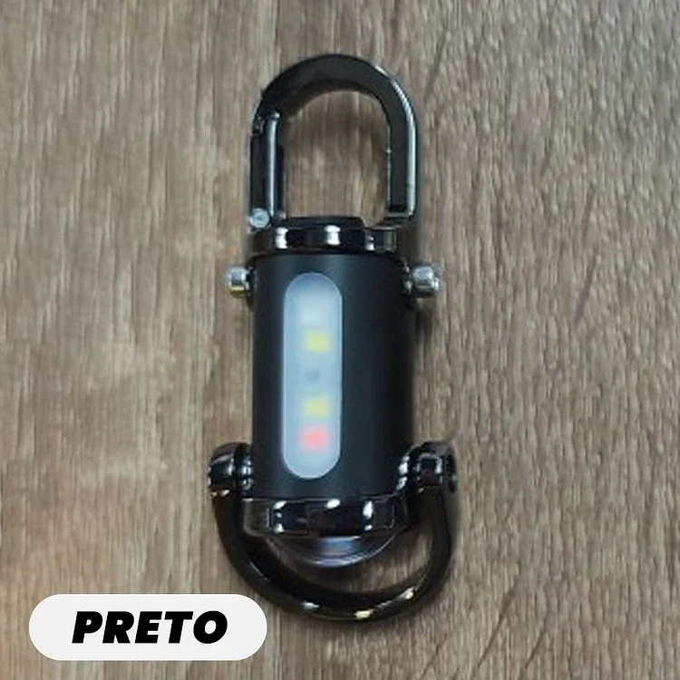 Mini Lanterna Chaveiro Super Brilhante à Prova d'Água 1200LM