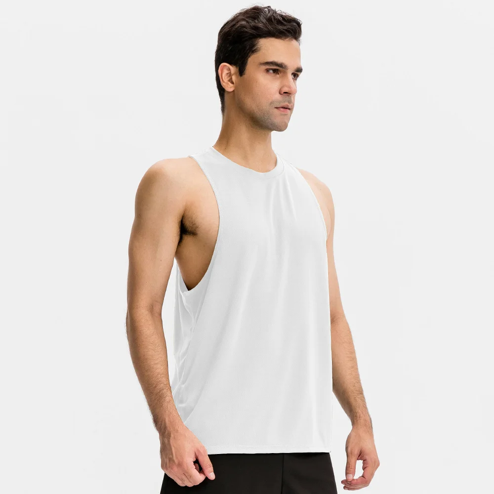 Men's casual fitness basketball sleeveless top