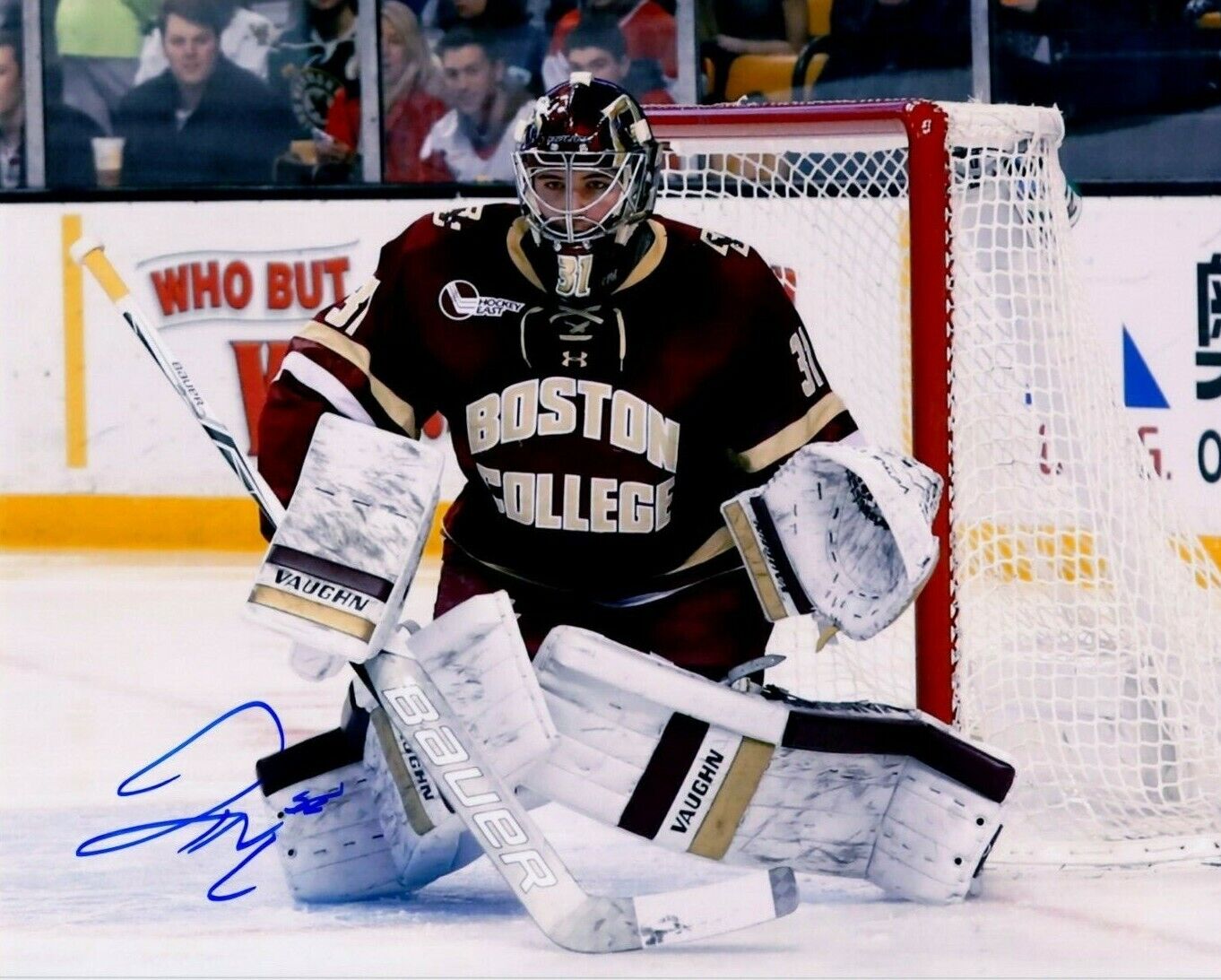 JOSEPH WOLL autographed SIGNED BOSTON COLLEGE 8x10 Photo Poster painting TORONTO MAPLE LEAFS