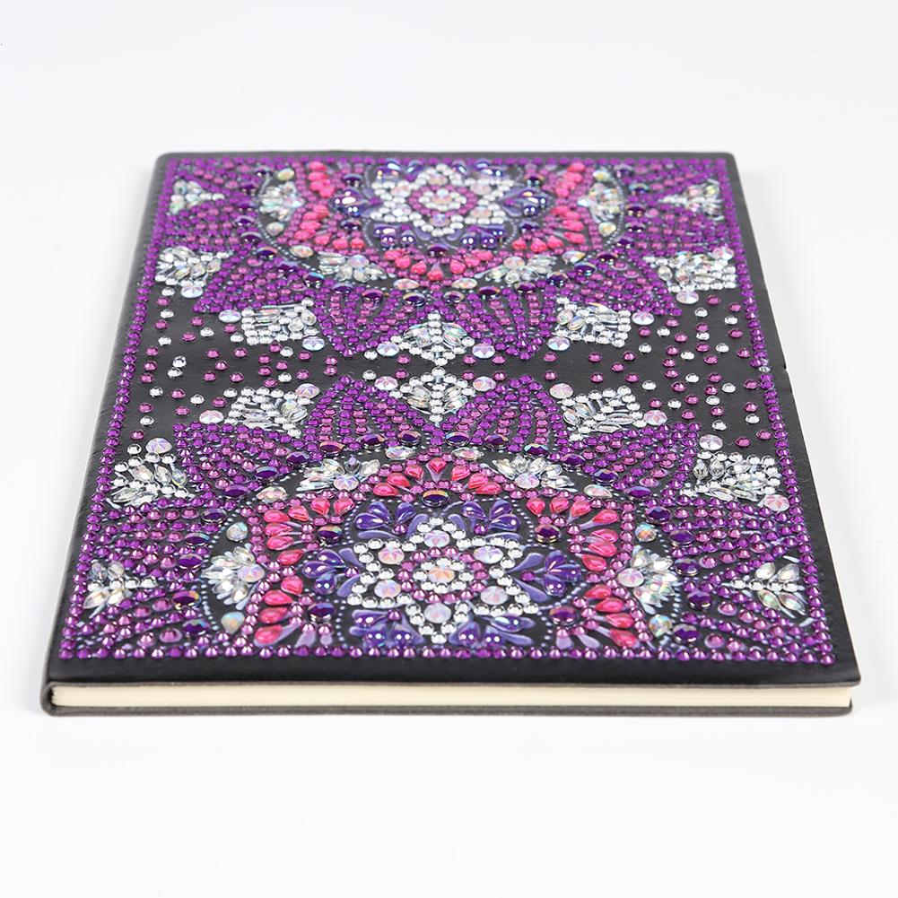 

Mandala-DIY Creative Diamond 50 Pages A5 Notebook, 501 Original