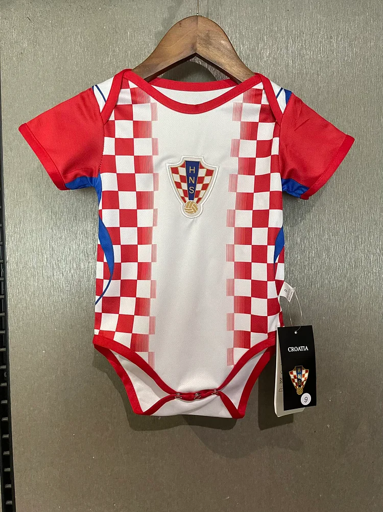 2026 Croatia Home Baby Jersey