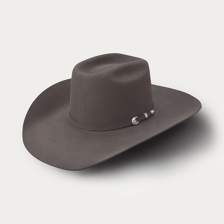 THE SP 100X Premier Cowboy Hat - Granite-Made in Texas U.S.A.