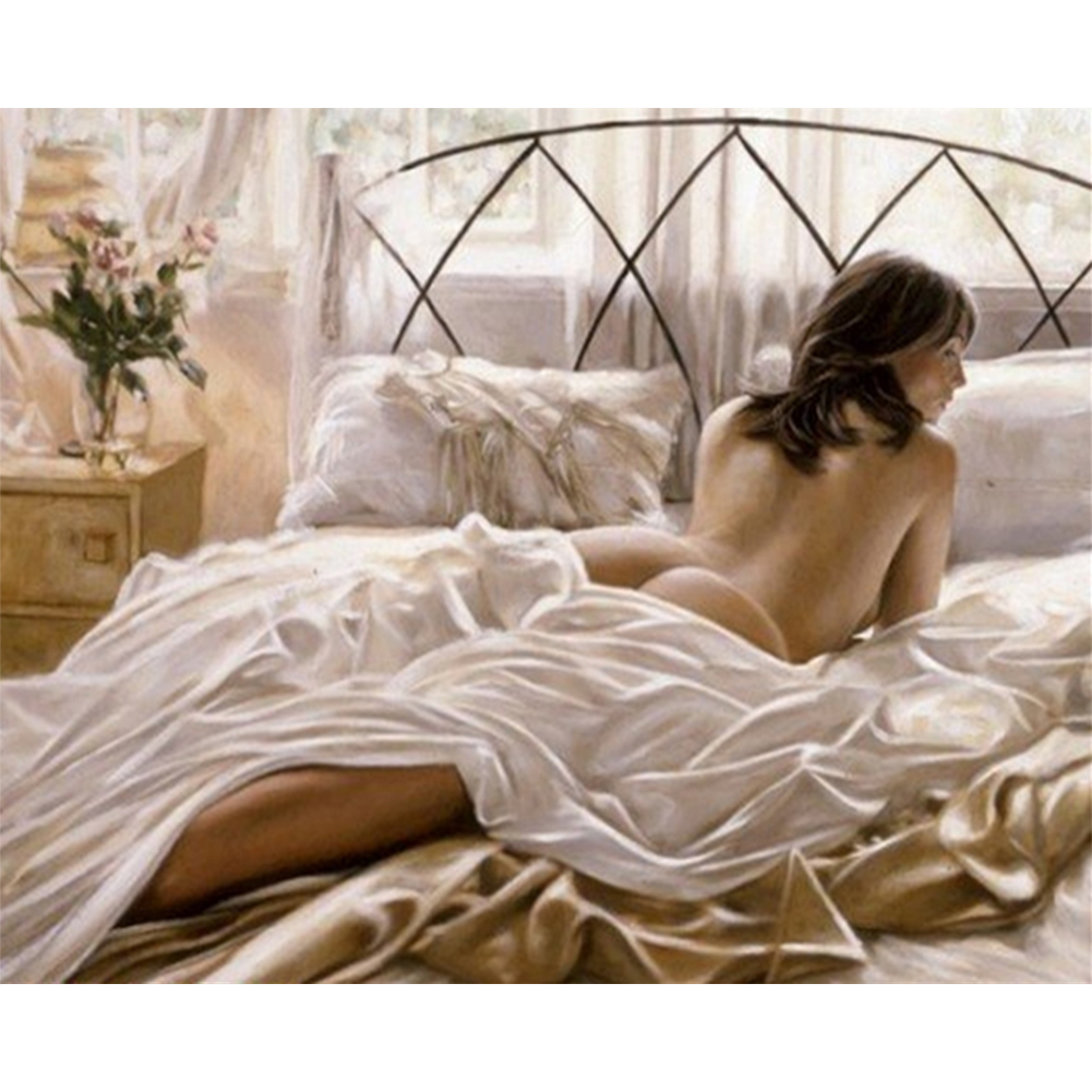 

40*50cm - Painting By Numbers - Beauty, 501 Original