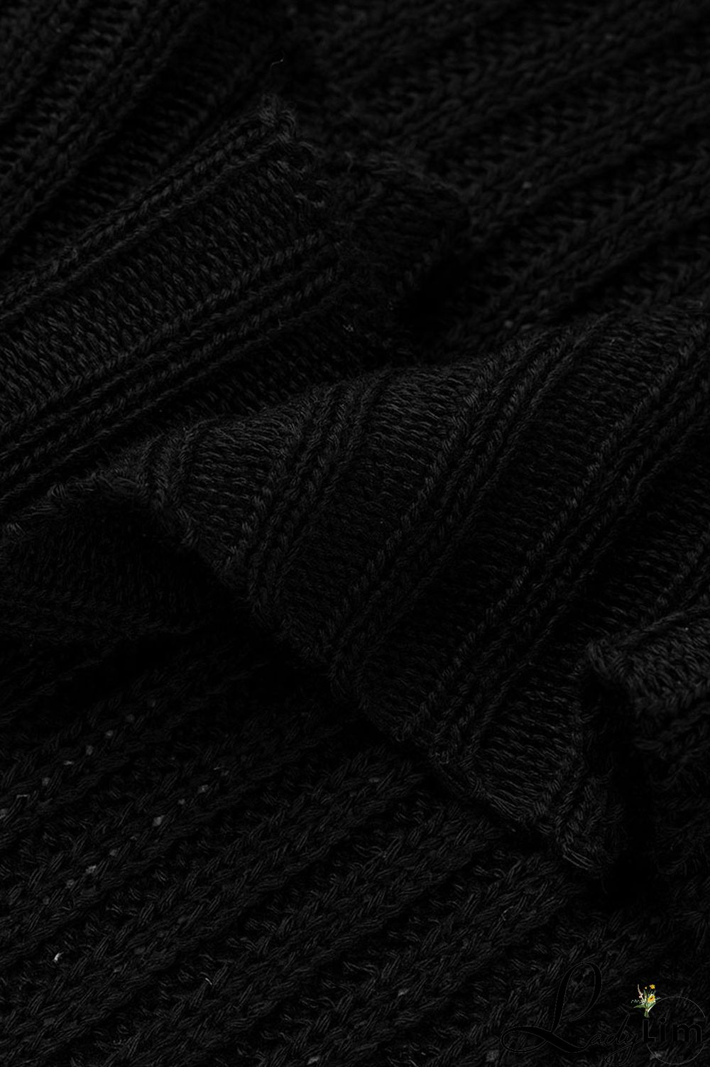 Black Sexy Casual Solid Backless Asymmetrical Turtleneck Tops