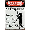 (Multi Style)Warning - Vintage Metal Signs - 30*40cm