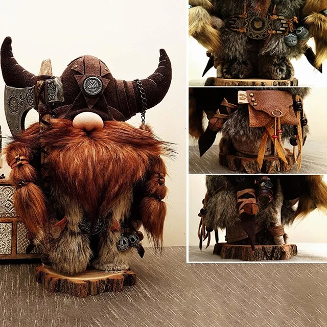 🔥Halloween Special - Viking Warrior Gnome Doll - Buy 2 Free Shipping