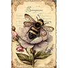 Bees Flowers-Paint by Numbers Acrylic Painting 40*60CM(Poster style）(HOT)