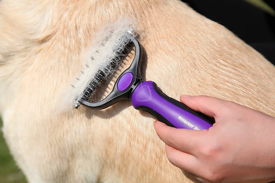  Pet Grooming Double Sided Dematting Undercoat Rake (Big)