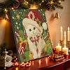 DIY Special Shape Pearl Painting Art - Christmas cat