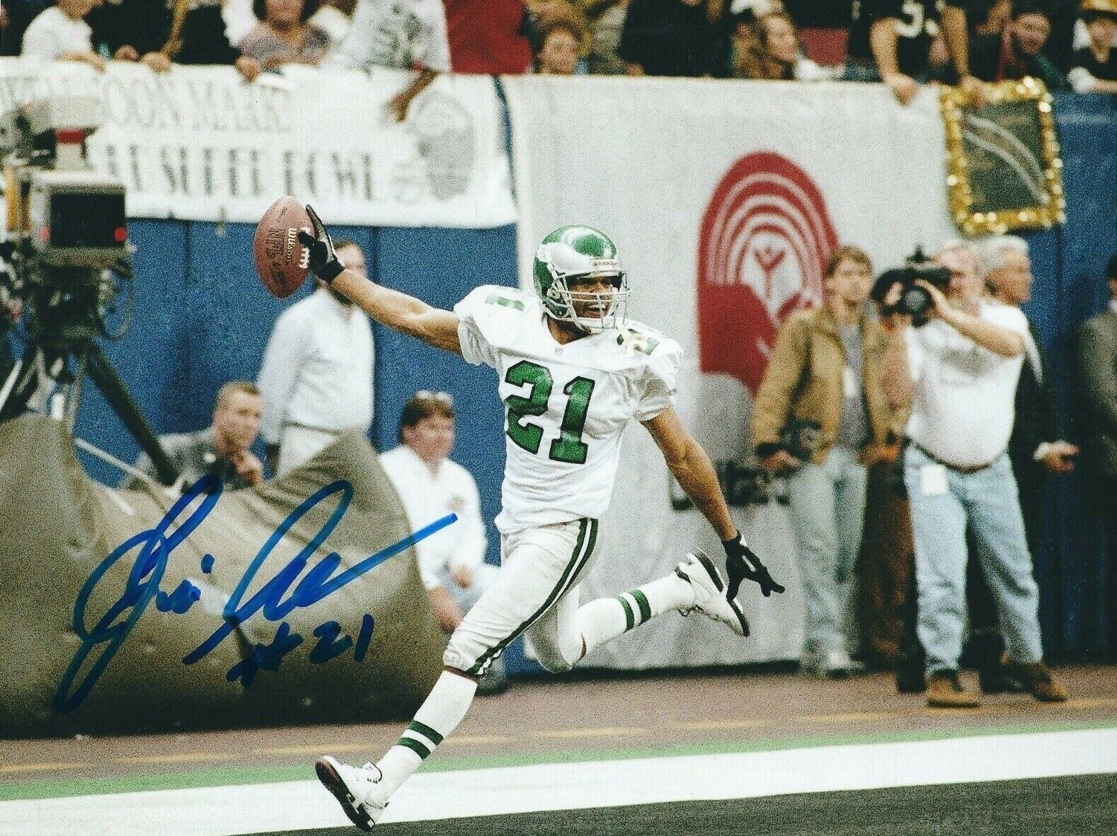 Eric Allen Autographed Signed 8x10 Photo Poster painting ( Eagles ) REPRINT