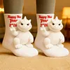 Unisex Cutie 3D Godzilla Pattern Funny Knit Socks For Holiday Gift
