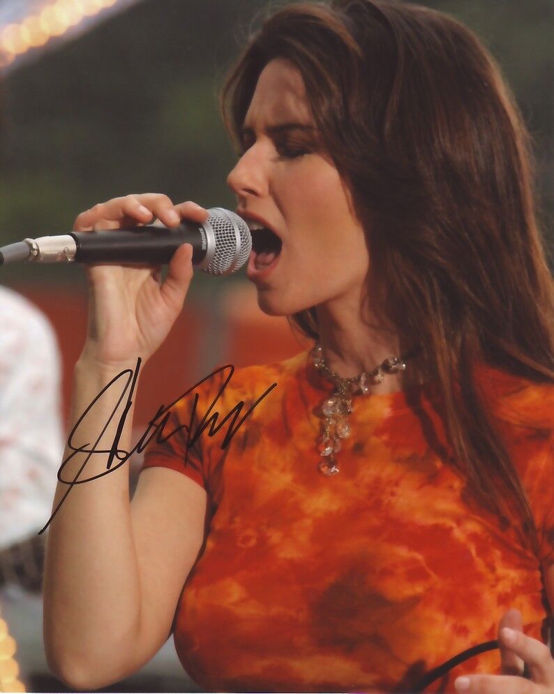 SHANIA TWAIN AUTOGRAPH SIGNED PP Photo Poster painting POSTER 1