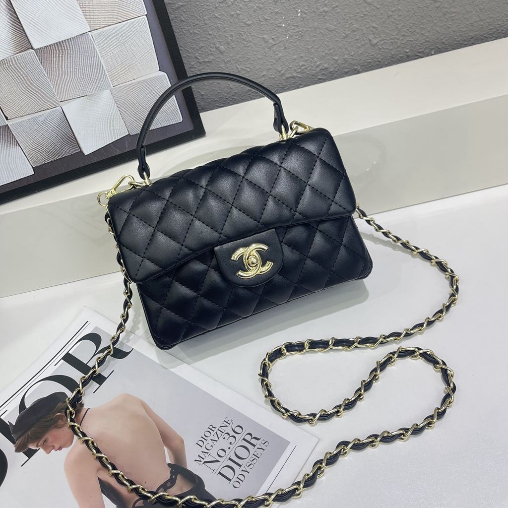 [🔥🔥🔥Factory Promotion] 2023 latest CHANEL CF diamond pattern one-shoulder cross-body handbag women-mini-Middle East big sale💥💥💥