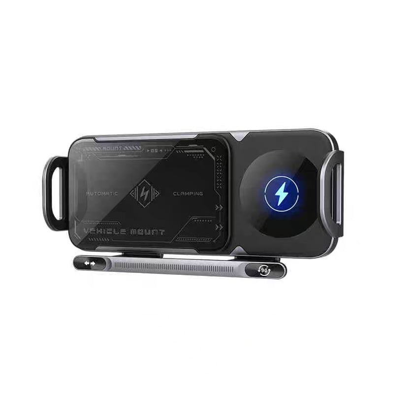 Automatic Clamp Horizontal Navigation Bracket Fast Charge Wireless Car Charger For Samsung Galaxy Z Fold 6 5 4 3