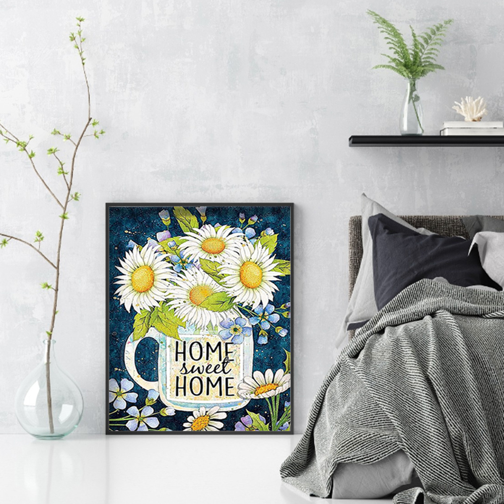

(Multi-Size) Daisy - Round/Square Drill Diamond Painting - 30*40CM, Square diamond 30*40cm, 501 Original