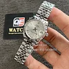Lady's Rolex 31mm Datejust m278274-0012 Stainless steel on Jubilee with Silver Dial Super clone