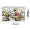【Limited Stock Sale】Bamboo-14CT Stamped Cross Stitch 166*99cm/65.35*38.98in (Big Size) tapestrymarket