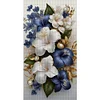 Flower-11CT Stamped Cross Stitch 40*70cm (Big Size)