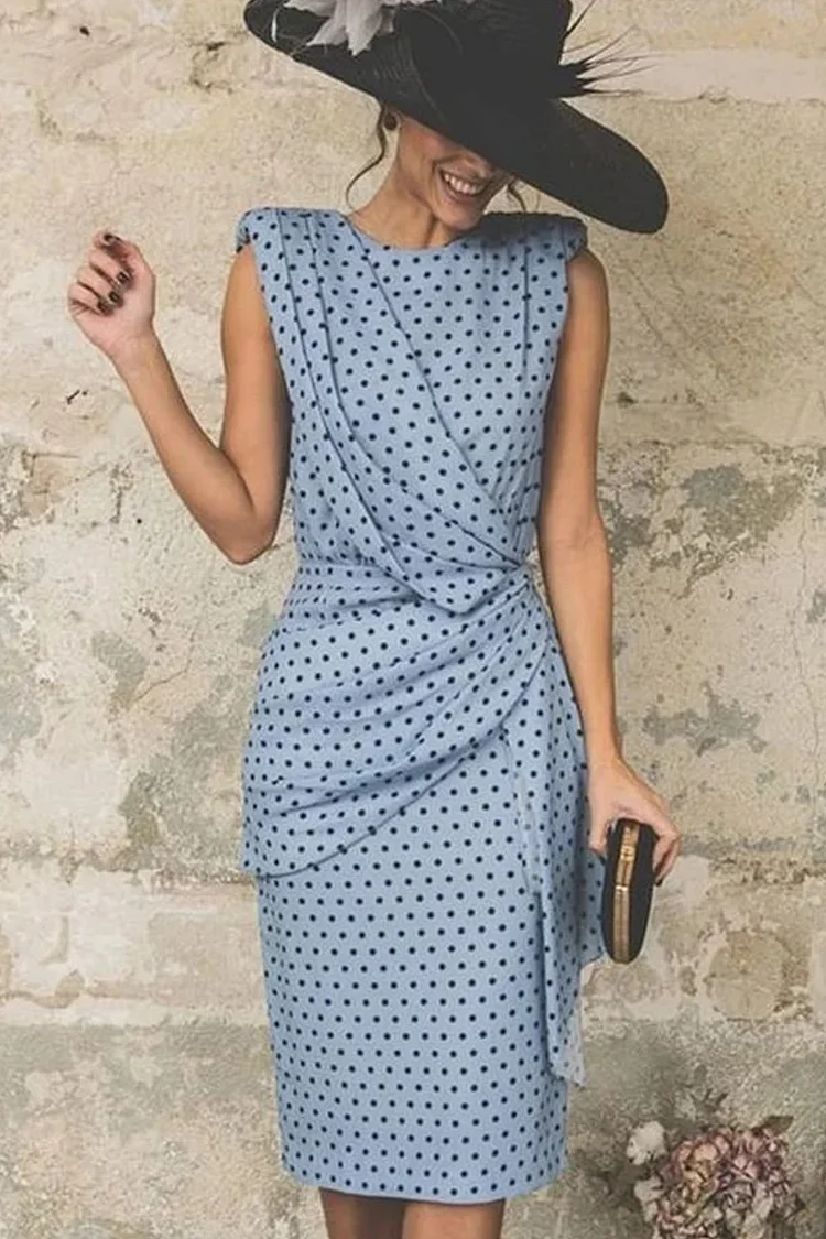 Sexy Print Patchwork O Neck Pencil  Dresses(4 Colors)